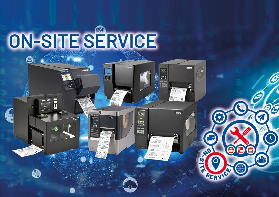 TSC now offering On-Site servicing across all its in-dustrial printers