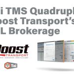 Tai TMS Helps Boost Transport Quadruple Shipment Volume