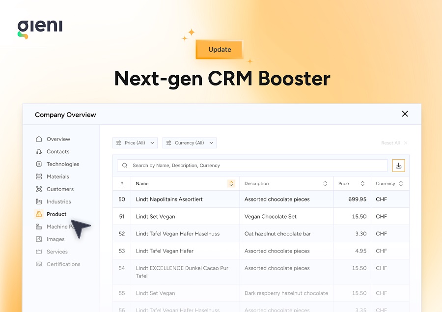 Orderfox Expands Gieni AI: Improved CRM and Chat Features for Data-Driven Decisions