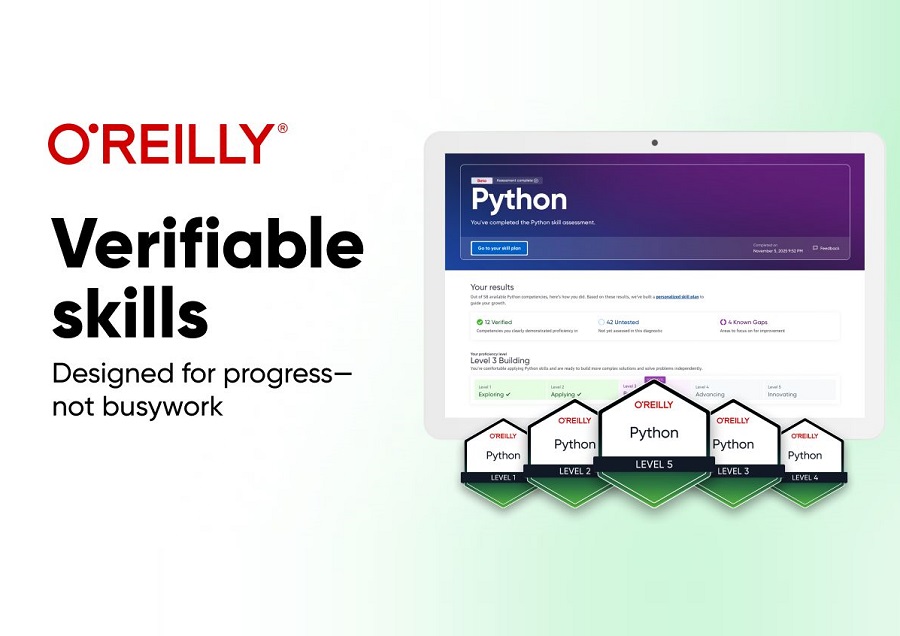 O’Reilly launches Verifiable Skills for precisely targeted competency-based learning