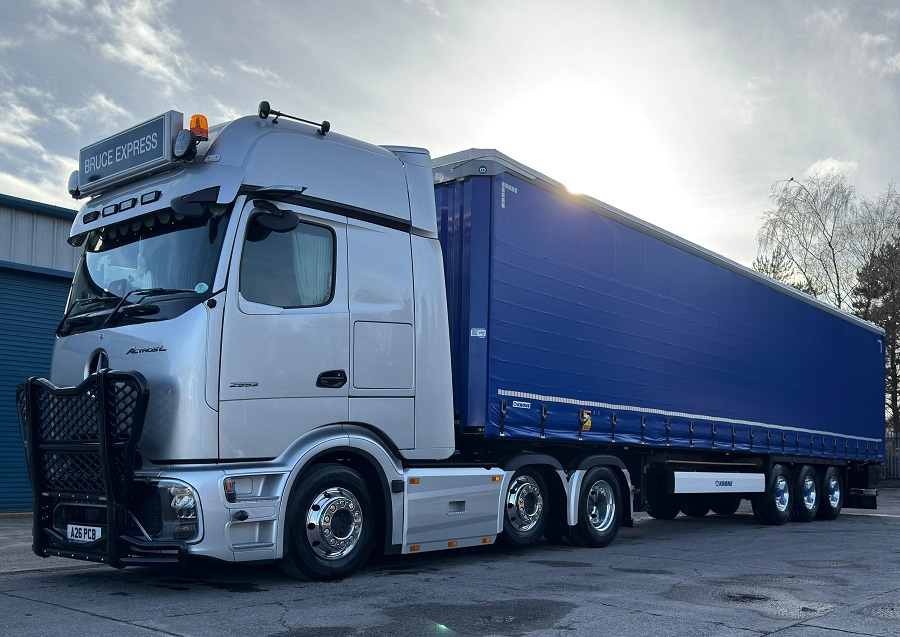 Bruce Express lifts the roof at 50 years with high-spec trailer from Krone