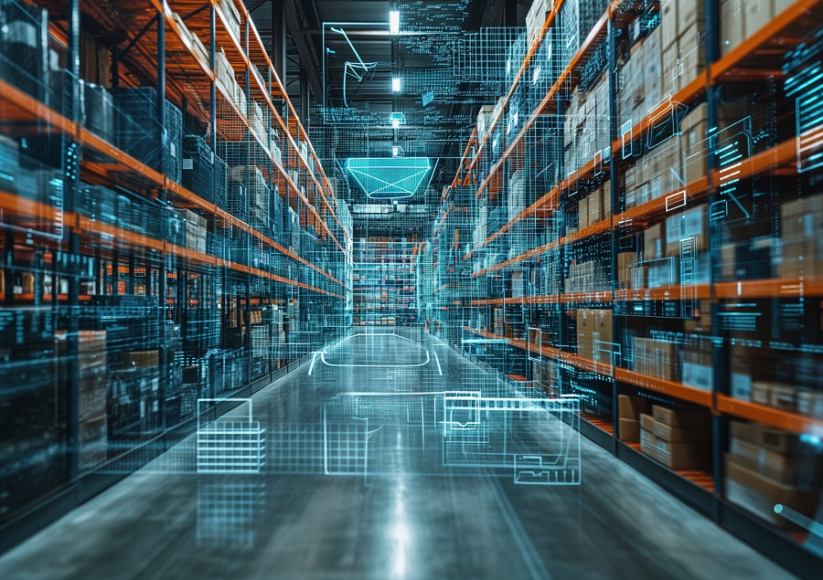 Integrated material flows for production and logistics