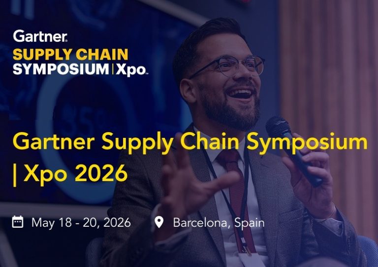 Gartner Announces Gartner Supply Chain Symposium/Xpo 2026 in Barcelona ...
