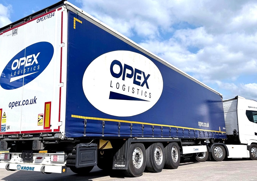 Opex Logistics strengthens fleet with continued investment in Krone trailers