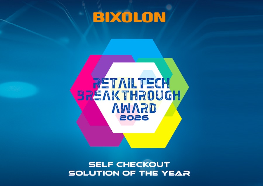 BIXOLON Wins “Self Checkout Solution of the Year” in 2026 RetailTech Breakthrough Awards Program